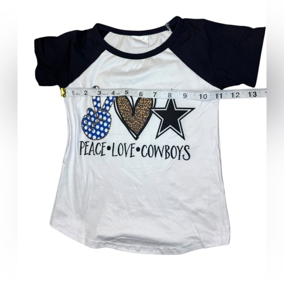 Cowboys Top w / Bell Bottom Leggings size 2 (57) nwot k157 - Picture 9 of 10